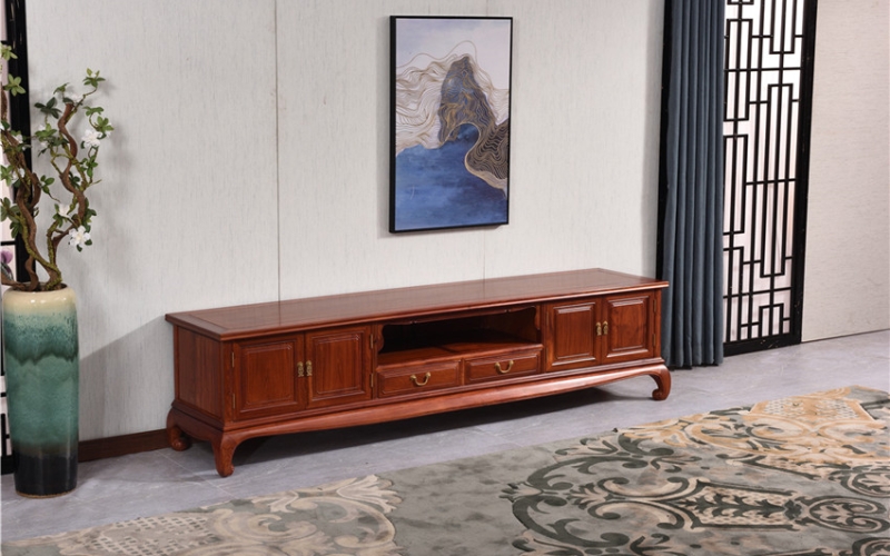 2米2內(nèi)踩珠四門(mén)兩抽電視柜